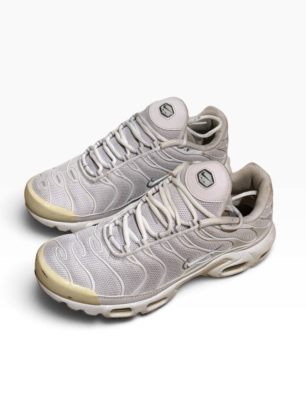 Nike Air Max Plus TN OG White /Cool Grey 604133-139 - Men’s Size 7.5 US